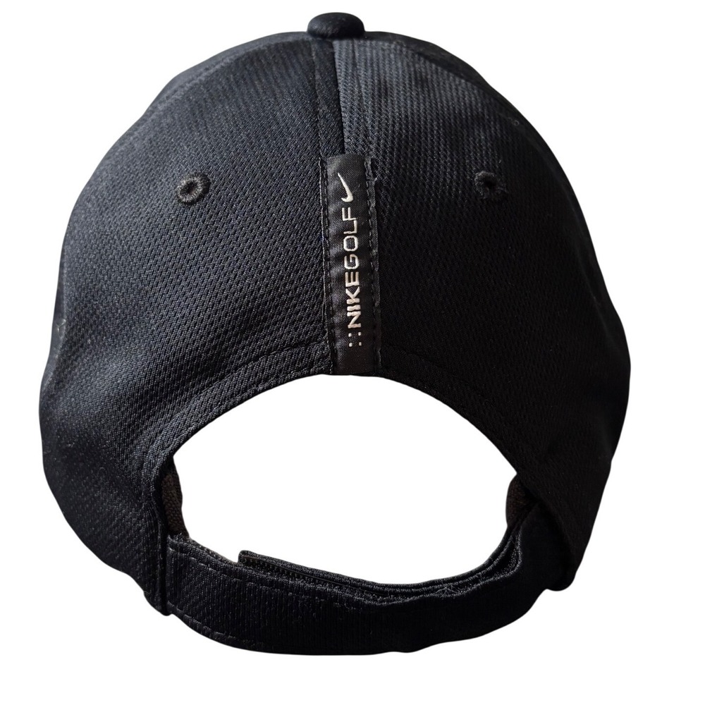 Nike Golf Dri-Fit Mesh Performance Baseball Hat Black OSFM - Picture 3 of 5